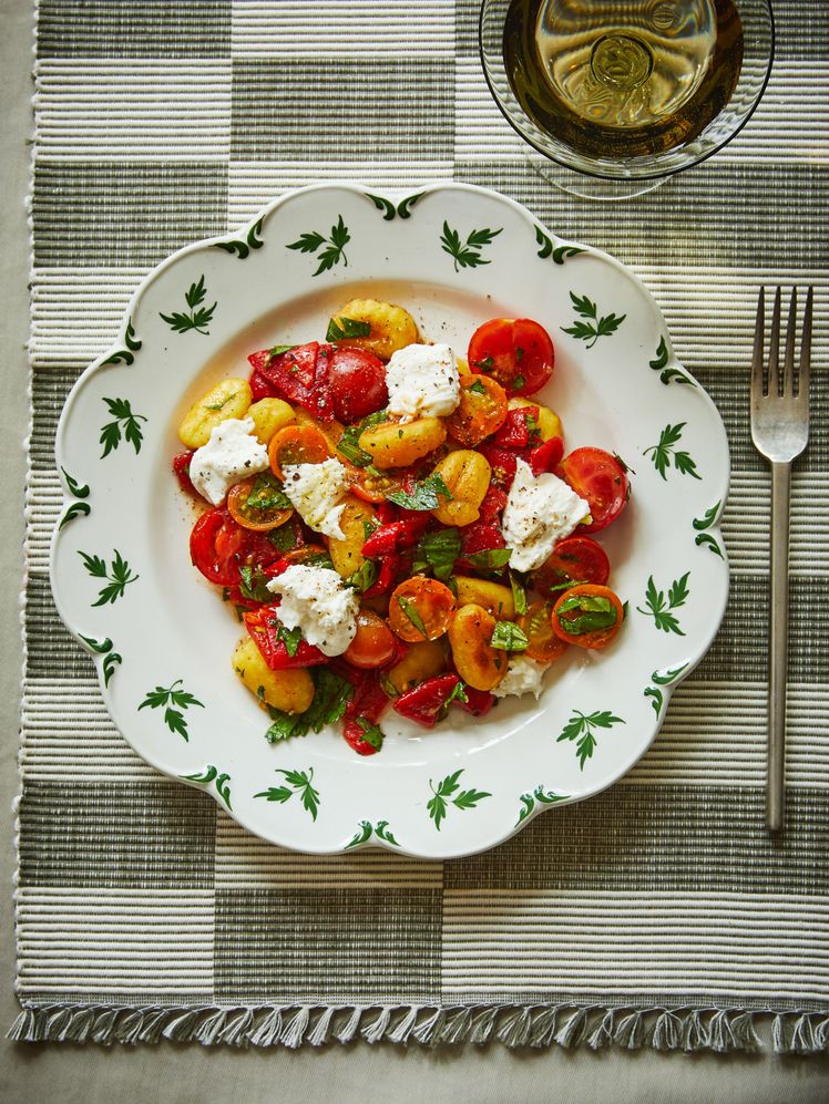 Crispy Gnocchi Caprese