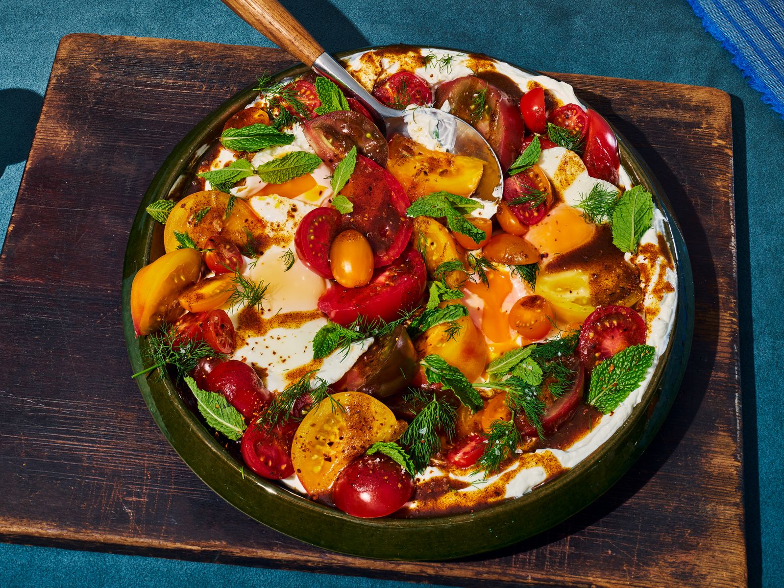 Turkish-Style Eggs and Tomatoes